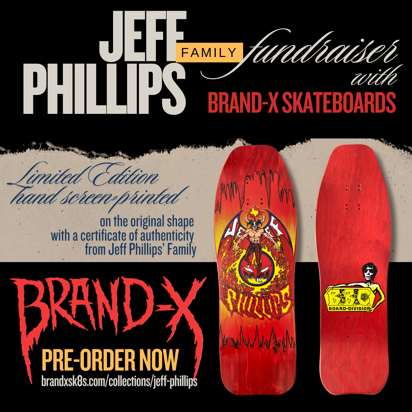 Jeff Phillips DevilMan Limited Edition, HAND-PAINTED BBC Deck (1 of 100)