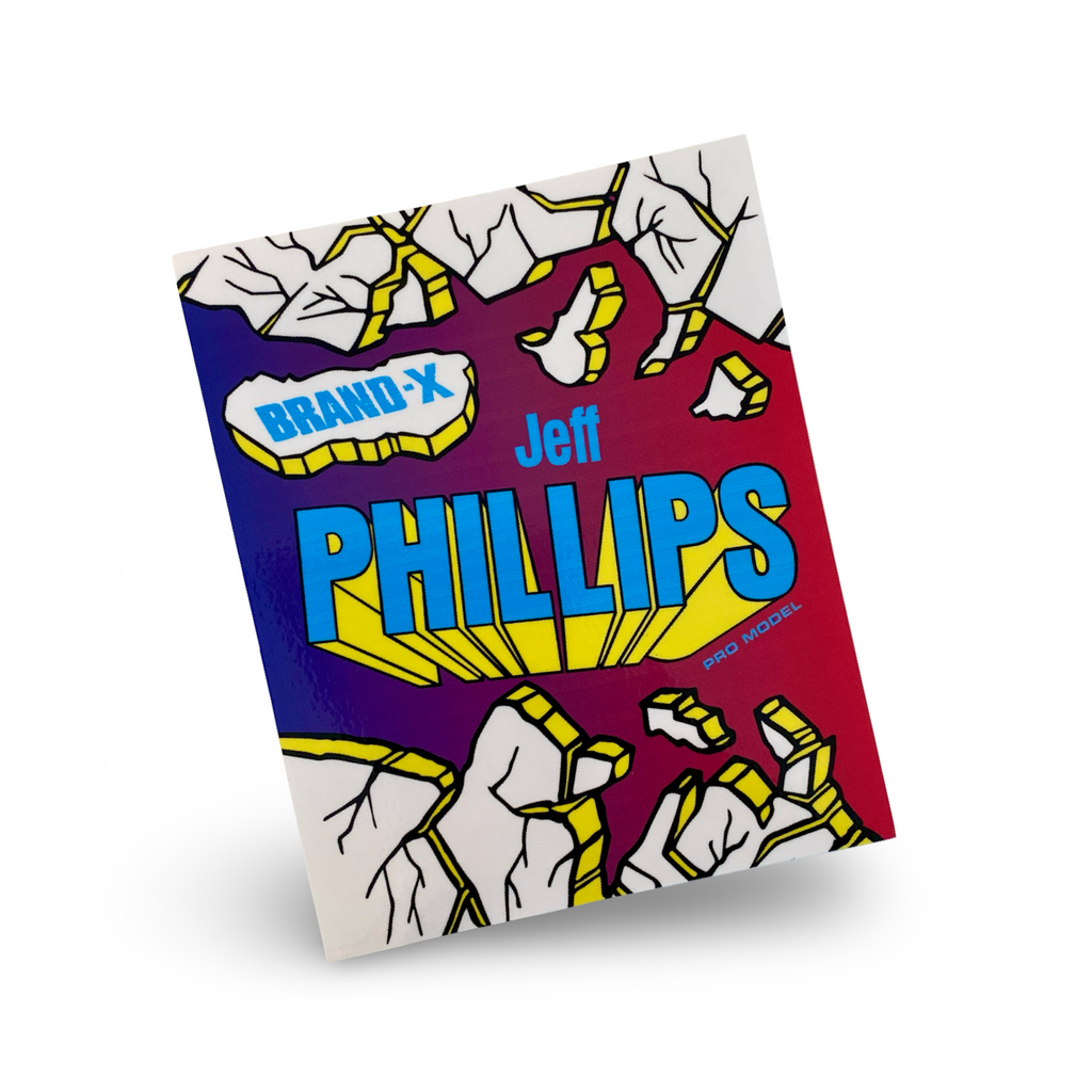 Jeff Phillips BIG Breakout Sticker 5.6"