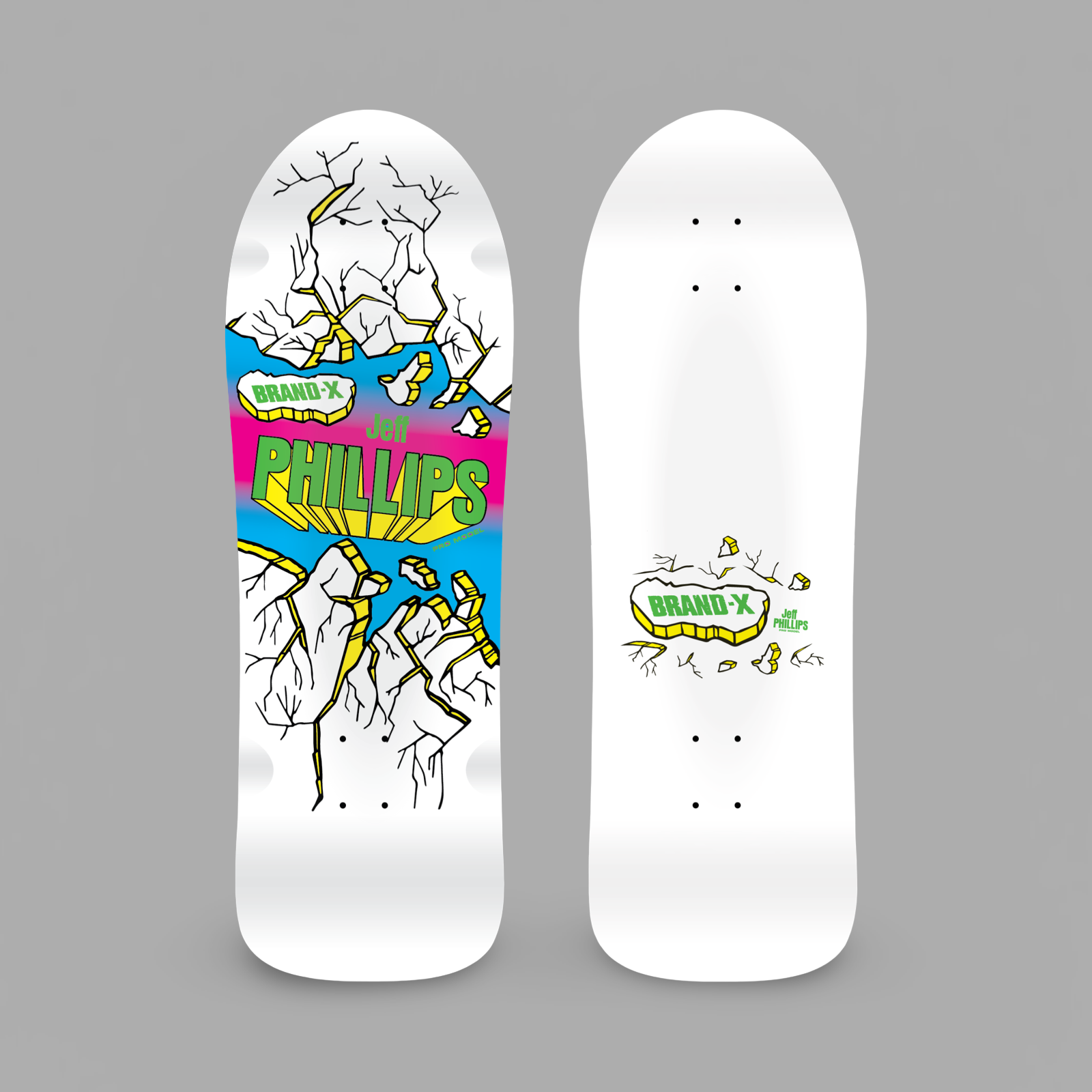 Jeff Phillips BREAKOUT Limited Edition Series, HAND PAINTED Deck (PRE-ORDER, JULY)
