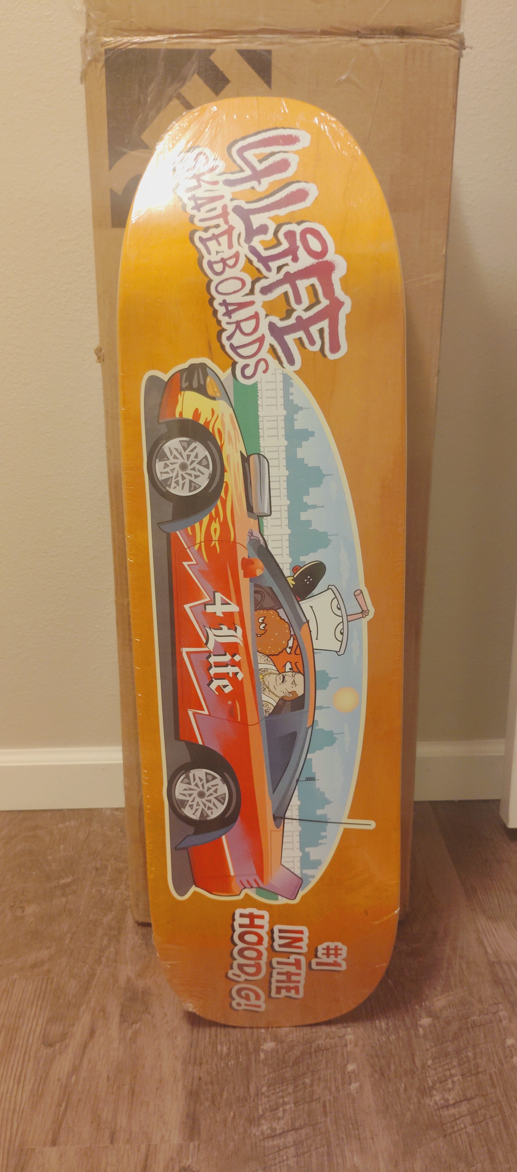 4 Life skateboards 9.0 shape