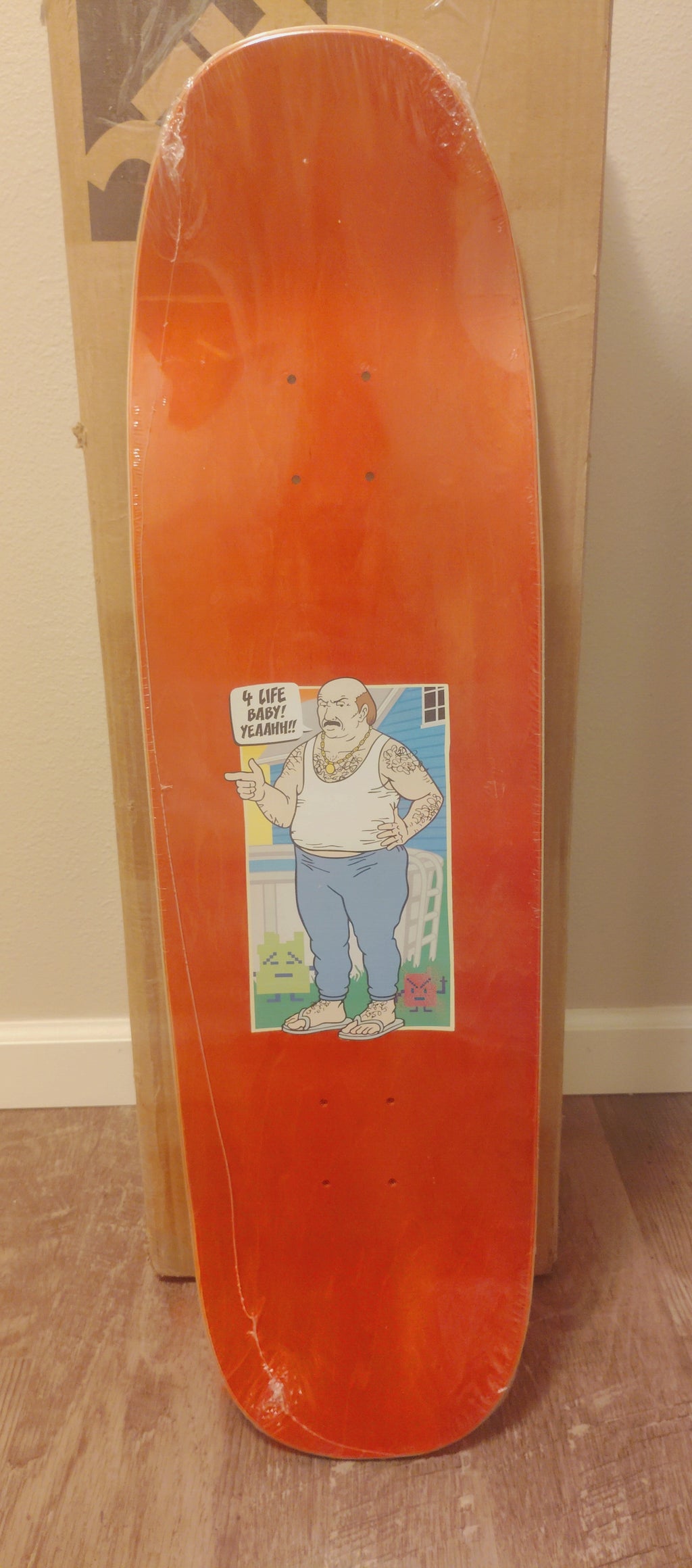 4 Life skateboards 9.0 shape
